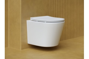 Унитаз подвесной Ceramica Nova Balearica Rimless CN6000MW белый матовый - 2