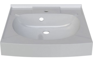 Рукомойник Altasan Kompakt подвесная со сливом и кронштейнами