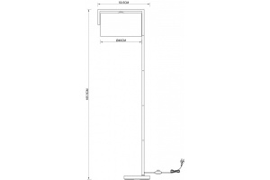Торшер Arte Lamp Aperol A5031PN-1SS - 2