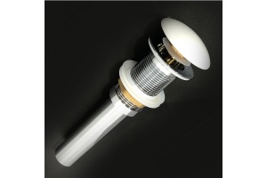 Донный клапан Comforty белый - 2