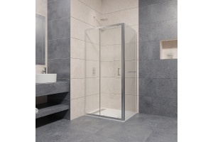 Душевой уголок RGW Passage PA-74-1 120x80 профиль хром стекло прозрачное - 2