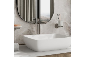 Смеситель для раковины WasserKRAFT Spree сталь матовый - 2