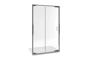 Душевая дверь Excellent Серия 201 120 профиль хром стекло прозрачное