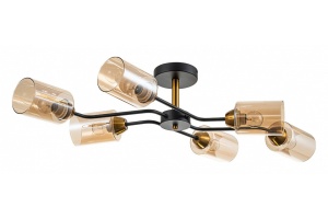 Люстра на штанге Escada Vertigo 1131/6P Black/Gold