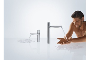 Смеситель Hansgrohe Talis Select E 71750000 для раковины, с донным клапаном - 2