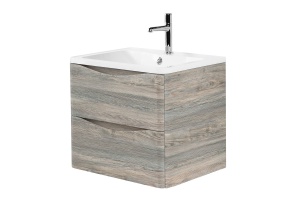 Тумба с раковиной BelBagno Acqua 70 светлое дерево - 2