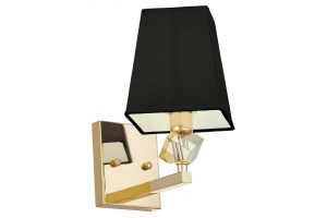 Бра LUMINA DECO Montero LDW 1249-1 GD+BK