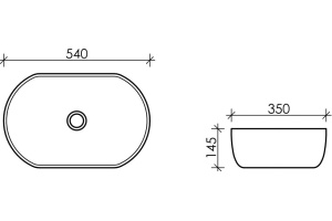 Раковина Ceramica Nova Element CN5023 - 2