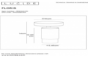 Спот Lucide Floris 35913/01/30 - 3