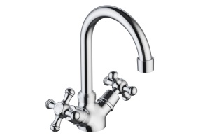 Смеситель для кухонной мойки Redblu by Damixa Retro хром (230210000)