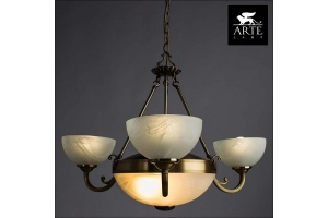 Подвесная люстра Arte Lamp Windsor White A3777LM-3-2AB - 2
