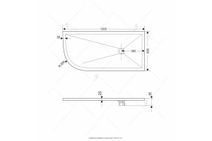 Душевой поддон Rgw  80 см (16154128-02R) - 2