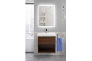 Комплект мебели BelBagno Neon 60 темное дерево