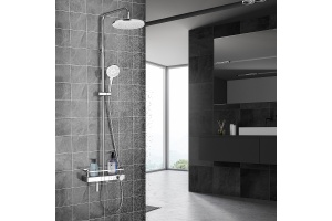 Душевая стойка Lemark Tropic c термостатом LM7011C - 2