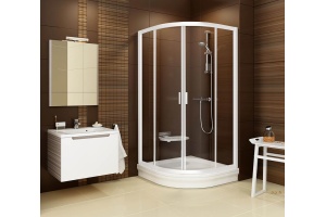 Душевой уголок Ravak BLCP4-90 Transparent, профиль белый - 2