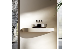 Накладная раковина Vincea 45х45 черная - 2