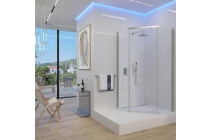 Душевой уголок Veconi Rovigo 90х90, хром (RV36-90-01-C5)