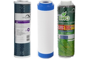 Комплект картриджей Гейзер №8 для фильтров БИО 331 и БИО 332