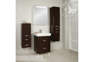 Мебель для ванной Акватон Америна Н 60 темно-коричневая - 2