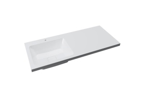 Раковина над стиральной машиной Stella Polar Kamilla 120 левая белый