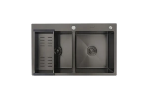 Кухонная раковина Gappo 83х50 черная