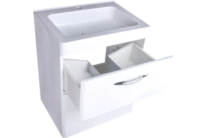 Раковина мебельная Style Line Каре 60 белый - 3