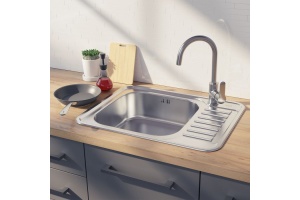 Мойка кухонная Iddis Basic BAS65SLi77 - 2