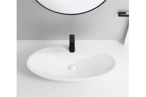 Раковина накладная Ceramalux N белый (9435)