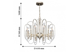 Подвесная люстра Favourite La Salute 2308-12P - 2