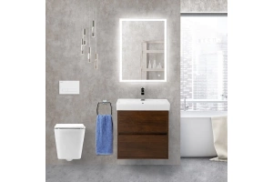 Тумба под раковину BelBagno Neon 50 темное дерево