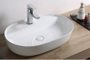 Раковина накладная BelBagno 61х41.5 белый (BB1346) - 2