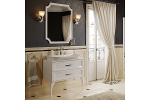 Мебель для ванной Aqwella 5 stars LaDonna белая