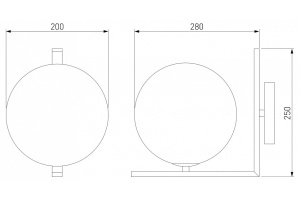 Бра Eurosvet Shape 70131/1 хром - 3