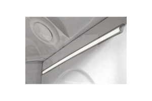 Душевая кабина Deto L 100х100 с крышей, хром (L610LED) - 3