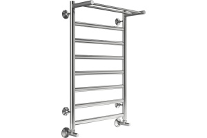 Водяной полотенцесушитель Terminus Хендрикс П8 500x800 с полкой Хром - 2