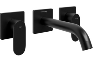 Смеситель Wasserkraft Elbe 7445 для раковины, черный матовый