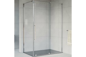 Душевой уголок Vincea Arno 140х80 хром стекло прозрачное