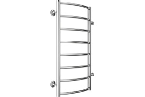 Водяной полотенцесушитель Terminus Классик П8 400x800 Хром боковое подключение - 2