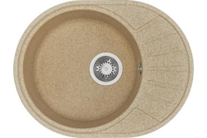 Мойка кухонная AQUATON Чезана песочная