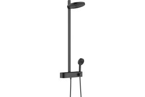Душевая стойка Hansgrohe Pulsify Showerpipe 260 с термостатом черный матовый
