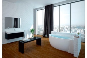 Акриловая ванна Акватек Бетта 160 R, с фронтальным экраном - 3