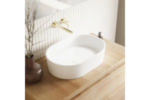 Раковина накладная Whitecross Emerald 55х37 белая матовая - 2