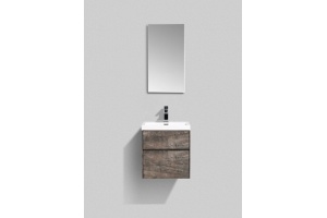 Комплект мебели BelBagno Pietra Mini 50 темное дерево