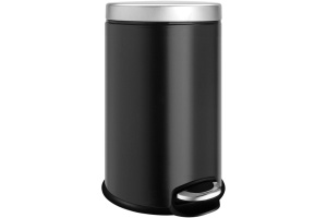 Ведро для мусора Weltwasser WW Erfie BL 8L черный (10000000897)