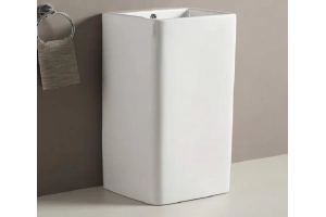 Раковина напольная CeramaLux N 40 см белый (P7005L) - 2