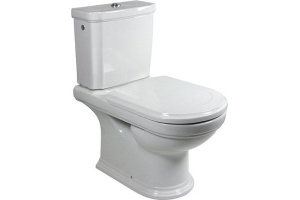 Крышка-сиденье Villeroy & Boch Hommage 8809 S1 R1 белый альпин, с микролифтом, петли хром - 2