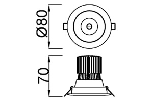 Встраиваемый светильник Mantra Formentera C0076 - 3