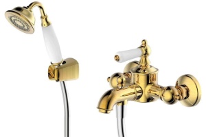 Смеситель Bravat Art F675109G-B для ванны с душем