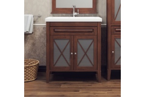 Тумба с раковиной Opadiris Палермо 75 светлый орех