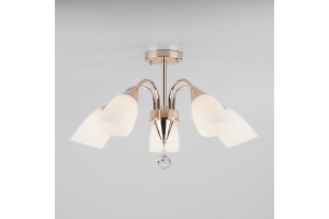 Люстра на штанге Eurosvet Ellene 30149/5 золото